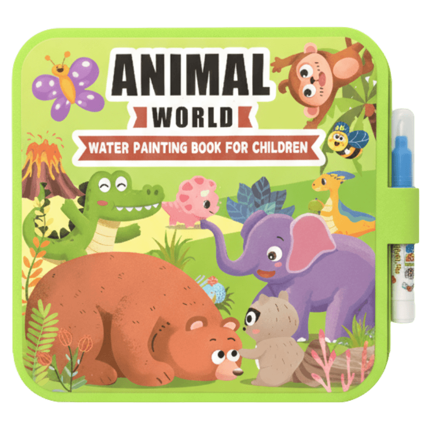 Montessori Mess-Free Water Coloring Book