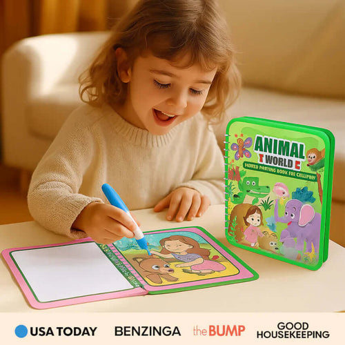 Montessori Mess-Free Water Coloring Book