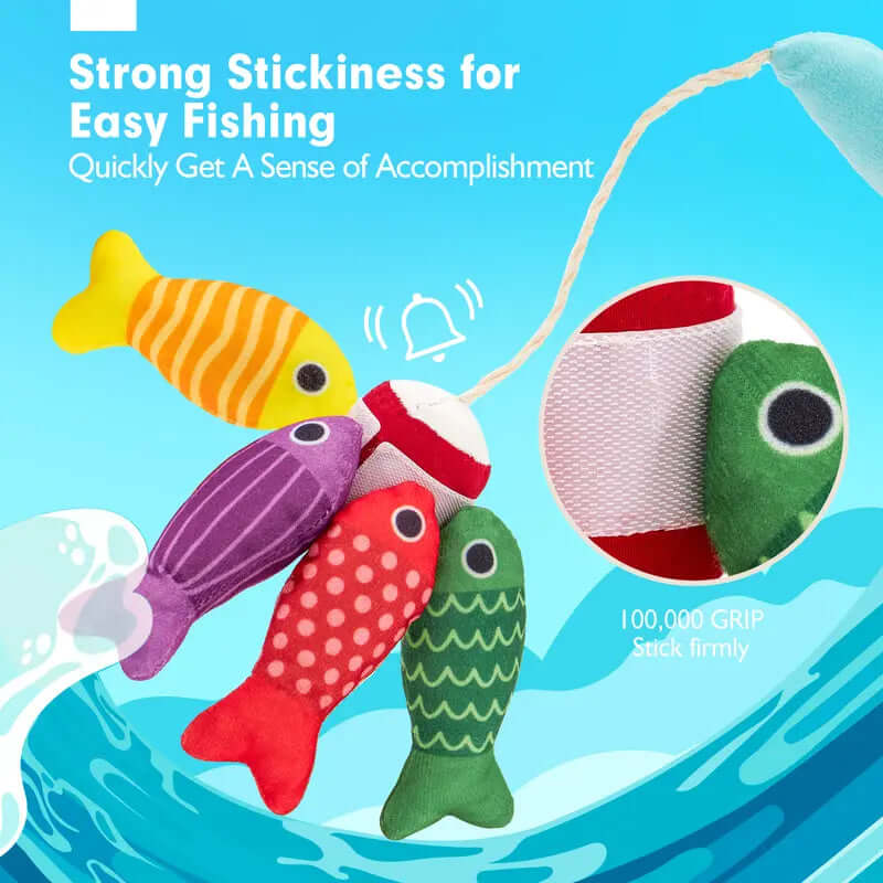 TinyFish™ Montessori Fishing & Sorting Set